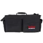 Varizoom VZ-B20 professional camera bag with reinforced 600D polyester construction, front view showcasing padded pockets and durable exterior