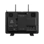 Atomos Sumo PRO 19 professional 4K HDR monitor-recorder rear view with dual Wi-Fi antennas and extensive I/O ports for multi-camera setups
