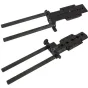 VariZoom VZ-DVRODS 15mm rod support system with adjustable aluminum baseplate and reversible X-Y plates for professional camera rigs