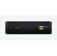 Blackmagic Design ATEM 4 M/E Constellation IP Plus live production switcher with front LCD display showing camera feed, featuring 64 inputs and SMPTE-2110 supportBlackmagic Design ATEM 4 M/E Constellation IP Plus live production switcher with front LCD display showing camera feed, featuring 64 inputs and SMPTE-2110 support
