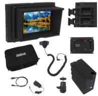 VariZoom VZ-M5 komplekts 5 collu HDMI monitors ar pilnu profesionālo piederumu komplektu: saules kauss, Sony L sērijas baterija, lādētājs, pagrieziena montāža, HDMI kabeli, zoom pults un nešamais maisiņšVariZoom VZ-M5 komplekts 5 collu HDMI monitors ar pilnu profesionālo piederumu komplektu: saules kauss, Sony L sērijas baterija, lādētājs, pagrieziena montāža, HDMI kabeli, zoom pults un nešamais maisiņš