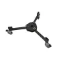 Varizoom VZ-SNAPCRANE12-100 4-meter camera crane jib arm with motorized head and wheeled dolly legs for smooth cinematic shots