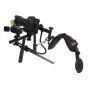 Плечевой риг Varizoom VZ-ZGRIG для DSLR-камер с амортизационным подвесом, регулируемым противовесом и установленной камерой для плавной видеосъемки