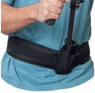 VariZoom VZBELT padded Velcro belt with integrated camera holster for ergonomic support and compatible rigsVariZoom VZBELT padded Velcro belt with integrated camera holster for ergonomic support and compatible rigs