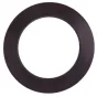 VariZoom VZBR10075 adapter ring 75mm to 100mm, black circular design for secure camera head mounting.