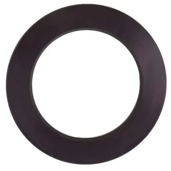 VariZoom VZBR10075 adapter ring 75mm to 100mm, black circular design for secure camera head mounting.