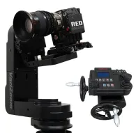 VariZoom VZCINEMAPRO-K1 kinomākslas kustības kontroles galva ar uzstādītu RED kameru, aprīkota ar kodētiem riteņiem un profesionālu vadības konsoli precīzai 5-asī kustības kontrolei filmēšanā un raidīšanāVariZoom VZCINEMAPRO-K1 kinomākslas kustības kontroles galva ar uzstādītu RED kameru, aprīkota ar kodētiem riteņiem un profesionālu vadības konsoli precīzai 5-asī kustības kontrolei filmēšanā un raidīšanā