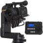VariZoom VZCINEMAPRO-K3 Remote Head Kit with professional 3-axis joystick control console, connected for precise pan, tilt, zoom, and focus camera movements