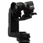 Головка Varizoom VZCINEMAPRO-K5 с установленной камерой RED, вид сбоку, демонстрирующая компактный кино-дизайн и джойстик Jibstick Jr