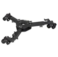 Varizoom CineTrac artikulēts video dolijs ar artikulētiem rokām un četru riteņu bāzi gludai kameru kustībai uz 1,5 colu sliežu ceļiemVarizoom CineTrac artikulēts video dolijs ar artikulētiem rokām un četru riteņu bāzi gludai kameru kustībai uz 1,5 colu sliežu ceļiem