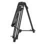 Varizoom CineTrac Master dolli komplekts ar FH100 šķidro galvu, TC-100A statīvu un elastīgu sliežu ceļu profesionāliem kameras pārvietojumiem