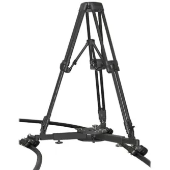 Комплект Varizoom VZCINETRACSYSTEM для плавных движений камеры: гибкий трек длиной 48 дюймов в петле, тележка с поворотными колесами и штатив TC-100A для работы в ограниченных пространствах