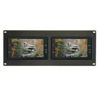 Varizoom VZCON7DUAL Dual 7-inch Rackmount MonitorVarizoom VZCON7DUAL Dual 7-inch Rackmount Monitor