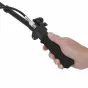VariZoom VZFCX remote focus control handle for Canon manual lens with articulated swivel clamp and 40 ft industrial drive cable for precise XL1 lens control