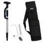 Varizoom VZFPK FlowPod 3-in-1 stabilizatora komplekts ar monopodu, fluīdu stabilizatoru un zemā režīma atbalstu, iekļaujot nesēju un papildus detaļas