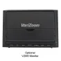 Передняя панель монитора VariZoom VZM5HD с кнопками управления для работы на открытом воздухе и совместимостью с солнцезащитным кожухом
