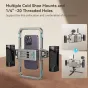 Комплект SmallRig 3384D для мобильной видеосъемки с металлической клеткой, креплениями для холодных башмаков и резьбовыми отверстиями 1/4”-20 для монтажа аксессуаров.
