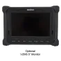 VariZoom VZM5 5-inch monitor with a black bezel and control buttons, featuring the brand name 'VariZoom' on the top bezel, displayed against a plain white background.