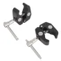 VariZoom VZMICRO-ARM-K compact magic arm clamp with reversible 1/4-20 threaded mount for cameras and accessories - lightweight aluminum design