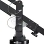 Varizoom VZQuickJib camera jib arm featuring a telescoping tail section and tool-free clamp system for smooth pan and tilt motion.
