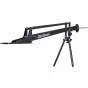 Профессиональная система подъемного крана для камер VariZoom VZQuickJibKit с рукой QuickJib, установленной на штативе TCR100, идеальна для плавных движений камер до 50 фунтов