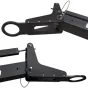 VariZoom QuickJib arm for VZQuickJibKit camera crane – close-up of articulated joint and mounting bracket for smooth camera motion
