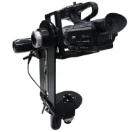 VariZoom VZQUICKJIBKIT-50 professional camera crane kit with VZQuickJib arm, DCR100 dolly, TCR100 tripod, and VZMC50 pan/tilt head for smooth HD camera movementsVariZoom VZQUICKJIBKIT-50 professional camera crane kit with VZQuickJib arm, DCR100 dolly, TCR100 tripod, and VZMC50 pan/tilt head for smooth HD camera movements