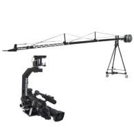 Профессиональный кран VariZoom VZSNAPCRANE16-100 длиной 5,3 метра с дистанционной головкой MC100, штативом и тележкой – полный комплект в собранном видеПрофессиональный кран VariZoom VZSNAPCRANE16-100 длиной 5,3 метра с дистанционной головкой MC100, штативом и тележкой – полный комплект в собранном виде
