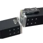 Varizoom VZSNAPCRANE9-100 3m camera crane with remote head and stainless steel quick-release pins on modular arm