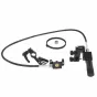 Varizoom VZPROEX-R professional remote control kit for zoom and focus, featuring RockEX-R rocker and FCU Cable Drive, compatible with Sony PXW-X200, PMW-300/200, EX1/EX3 cameras