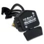 VariZoom VZ-ROCK-F remote control set for Fujinon lenses featuring a pressure-sensitive rocker, speed limiter, and 8-pin connector for precise zoom adjustments.