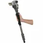 Varizoom VZSTEALTHPOD teleskopiskais monopods ar ātru atbrīvošanas plāti, pilnībā izstiepts DSLR un HD kameru stabilitātei