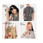Ulanzi YF01 Y-Flex 3-in-1 strap for DSLR, mirrorless cameras, and smartphones, used as a wrist, shoulder, and neck strap.