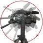 Головка VariZoom VZZG Zero Gravity с камерой Canon для плавной панорамно-наклонной съемки с поддержкой 360-градусного вращения и экстремальных углов наклона