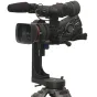 Головка Varizoom VZZG Zero Gravity Pan Tilt с профессиональной камерой и направленным микрофоном для плавной съемки в ENG и документальном кино