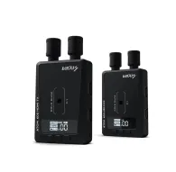Vaxis ATOM 600 HDMI bezvadu pārraides (TX) un saņemšanas (RX) komplekts ar OLED displejiem, vadības pogām un dzesēšanas ventilācijām, paredzēts 1080p60 videopadevei ar 600m attālumu un divu joslu 2.4/5.8 GHz savienojumu.Vaxis ATOM 600 HDMI bezvadu pārraides (TX) un saņemšanas (RX) komplekts ar OLED displejiem, vadības pogām un dzesēšanas ventilācijām, paredzēts 1080p60 videopadevei ar 600m attālumu un divu joslu 2.4/5.8 GHz savienojumu.