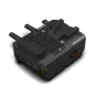 Vaxis ATOM 600 KV bezvadu pārraides ierīce ar divām antenām, OLED displeju un SDI/HDMI portiem, kas nodrošina zemas aiztures 1080p60 video pārraidi līdz 183 metriem.