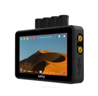 Vaxis ATOM A5 5.5-inch wireless SDI/HDMI monitor with 1080p touchscreen, displaying live video feed and controls for professional video monitoringVaxis ATOM A5 5.5-inch wireless SDI/HDMI monitor with 1080p touchscreen, displaying live video feed and controls for professional video monitoring