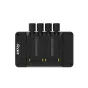Vaxis ATOM A5 bezvadu 5,5 colu 1080p SDI/HDMI monitors ar nomaināmām antenām, priekšējais skats