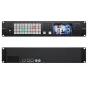 Панель мониторинга Blackmagic Design ATEM Monitoring Rack Panel 40 с 5-дюймовым LCD-дисплеем, 40 кнопками управления и фронтальным разъемом для обратной связи для профессионального видеомониторинга и конвертации сигналов из 10G 