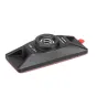 Vaxis aluminum cold shoe mount for ATOM 500 SDI wireless transmitter/receiver with 1/4-20 screw compatibility, featuring durable construction and easy tool-free installation