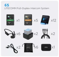 Vaxis LITECOMM Pilna Duplexa Interkomu Sistēma 6SVaxis LITECOMM Pilna Duplexa Interkomu Sistēma 6S
