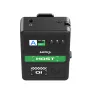 Vaxis Litecomm V1 Host Controller спереди с активным дисплеем, символом NFC-соединения и портом USB-C для беспроводной системы интеркома