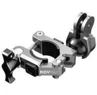 Vaxis MOVMAX Blade Arm Mount Clamp with Ball Head for DJI Osmo Pocket 3 - black handlebar clamp with 0.9-1.26 inch adjustable fit, 2-prong mount for flexible camera positioningVaxis MOVMAX Blade Arm Mount Clamp with Ball Head for DJI Osmo Pocket 3 - black handlebar clamp with 0.9-1.26 inch adjustable fit, 2-prong mount for flexible camera positioning