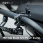 Крепление MOVMAX Blade Arm Mount Clamp для DJI Osmo Pocket 3 - черный трубный зажим с шаровой головкой для гибкой установки экшн-камеры на трубы 0.9-1.26 дюйма