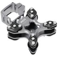 Vaxis MOVMAX Blade Arm vibrāciju izolators ar silikona spilventiņiem DJI Osmo Pocket 3, augšup skats ar regulējamajiem vīziem un alumīnija konstrukcijuVaxis MOVMAX Blade Arm vibrāciju izolators ar silikona spilventiņiem DJI Osmo Pocket 3, augšup skats ar regulējamajiem vīziem un alumīnija konstrukciju