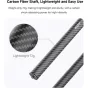 Vaxis MOVMAX Carbon Fiber Extension Tube - lightweight 72g black carbon fiber tube for high/low-angle shots with 1/4-20 screw mount compatibility