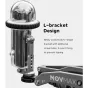 L-образный кронштейн MOVMAX для водонепроницаемого чехла DJI Osmo Pocket 3 с двухточечным креплением и индивидуальными отверстиями для надежной фиксации