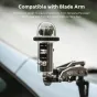 Водонепроницаемый чехол Vaxis MOVMAX для DJI Osmo Pocket 3 с совместимостью с кронштейном Blade Arm, прозрачный алюминиевый корпус и L-образная устойчивая к опрокидыванию крепежная платформа для надежной защиты от погодных услов