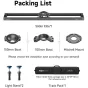 Vaxis MOVMAX Slider Elite 150mm bowl mount kit with rail, base mount options, light stand adapters, and protective carry case